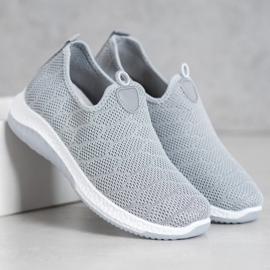 Diamantique Scarpe sportive slip-on grigio 2