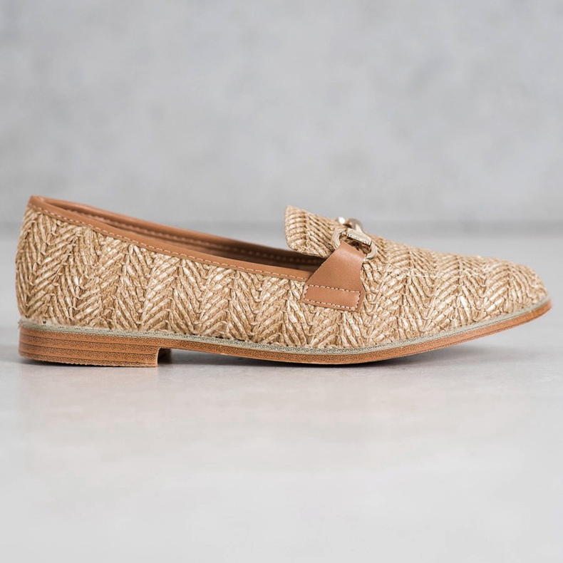 Seastar Mocassini di paglia beige marrone 1