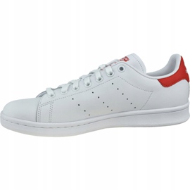Adidas Stan Smith M EF4334 scarpe bianco rosso 1