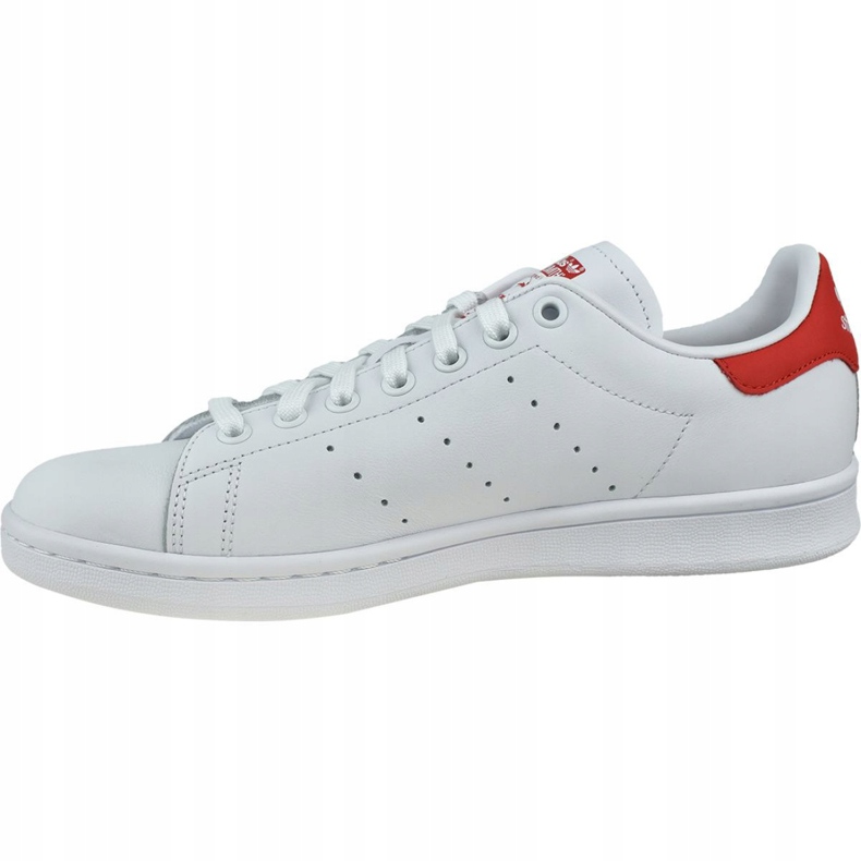 Adidas Stan Smith M EF4334 scarpe bianco rosso 1