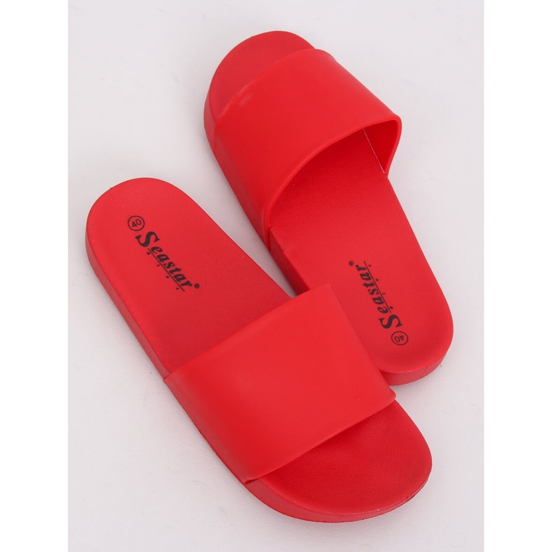 Red Pantofole rosse da donna CK79P Red rosso 1