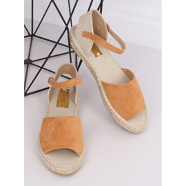 Espadrillas taglio cammello BB28P Camel marrone 2