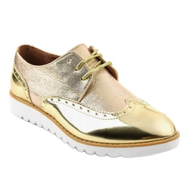 Scarpe Jazz Laccate Oro TL-61 d'oro 1