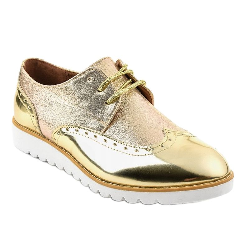 Scarpe Jazz Laccate Oro TL-61 d'oro 1