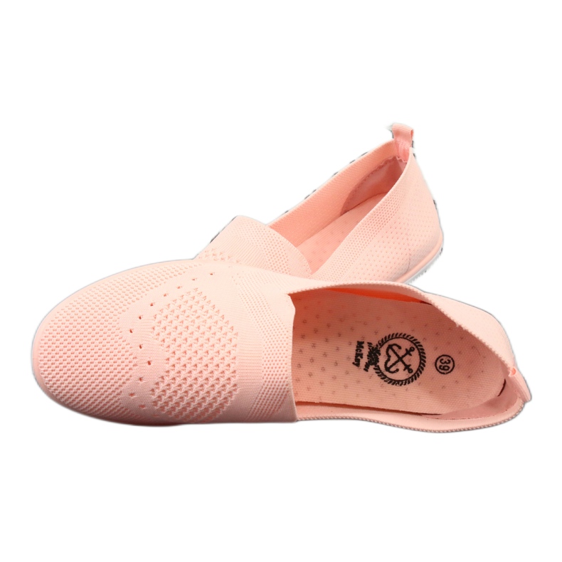 Sneakers McKey Slip On Salmone rosa 4