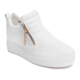 Sneakers Alte Con Zeppa H42 Bianche bianca 1