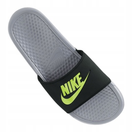 Nike Benassi Jdi Slide M 343880-027 nero grigio 1