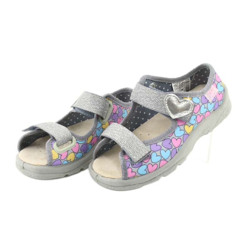 Scarpe per bambini Befado 869X135 viola blu rosa grigio 2