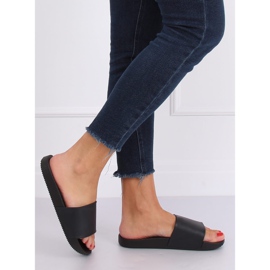Pantofole nere da donna nere CK78P Black nero 1