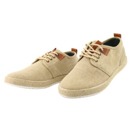 Espadrillas da uomo Big Star FF174153 pizzo marrone 2