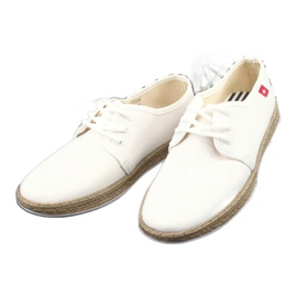 Sneakers espadrillas Big star FF276043 bianco 1