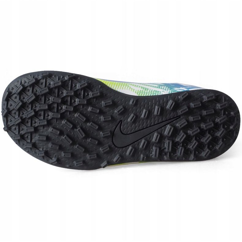 Nike Mercurial Vapor 13 Club Njr Tf PS (V) Jr AT8176 104 scarpe da calcio bianco bianco 1