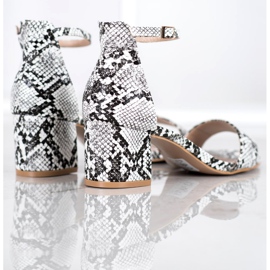 Seastar Sandali con stampa serpente multicolore 1