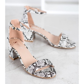 Seastar Sandali con stampa serpente multicolore 2