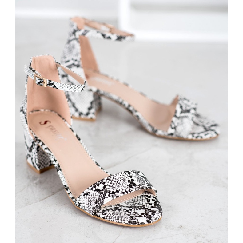 Seastar Sandali con stampa serpente multicolore 2