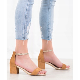 Seastar Sandali Con Cinturino In Oro marrone 2