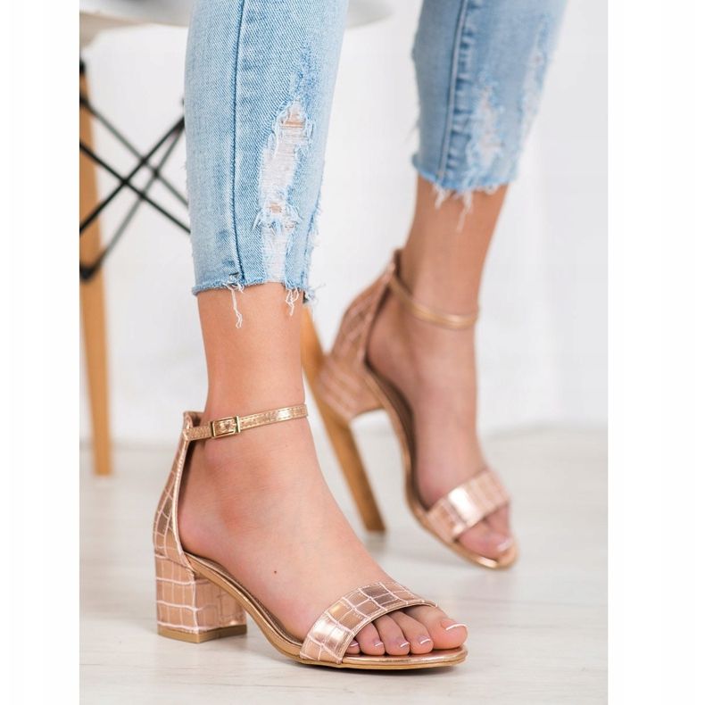 Seastar Sandali Con Ecopelle rosa 2