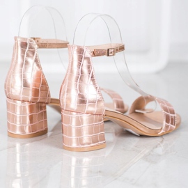 Seastar Sandali Con Ecopelle rosa 1