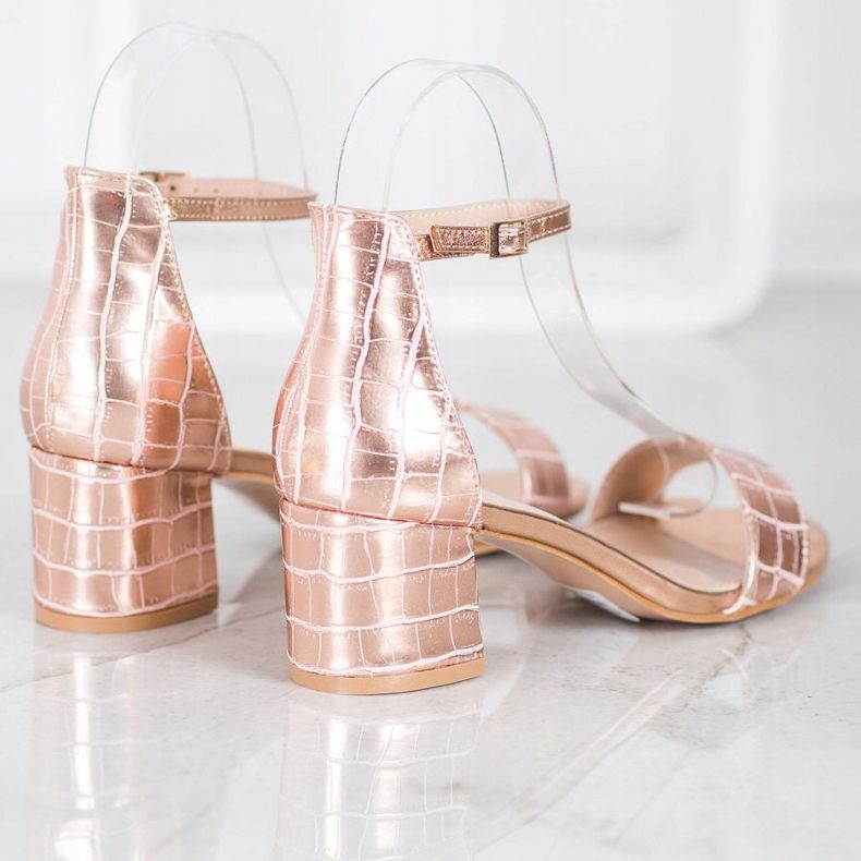 Seastar Sandali Con Ecopelle rosa 1