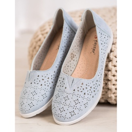 Seastar Scarpe traforate slip-on blu 1