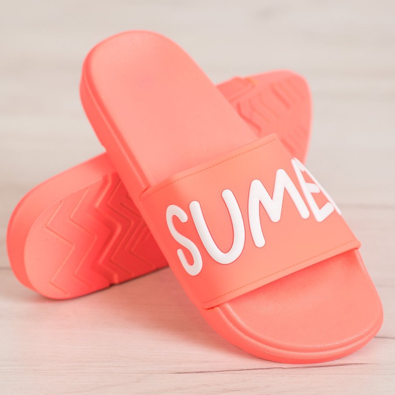 SHELOVET Pantofole di gomma rosa 1