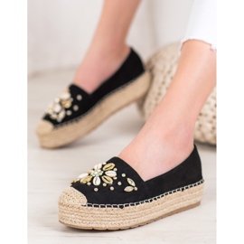 Seastar Espadrillas Con Ornamenti nero 2