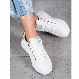 SHELOVET Scarpe sportive alla moda bianco 2