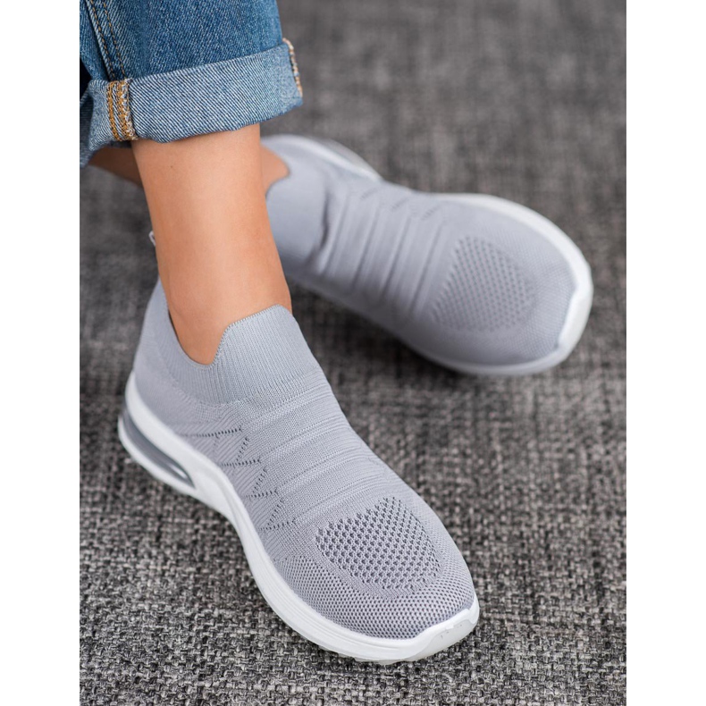 Diamantique Scarpe slip-on grigie grigio 1