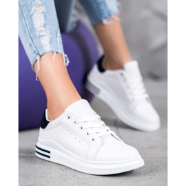 Diamantique Scarpe sportive alla moda bianco 1