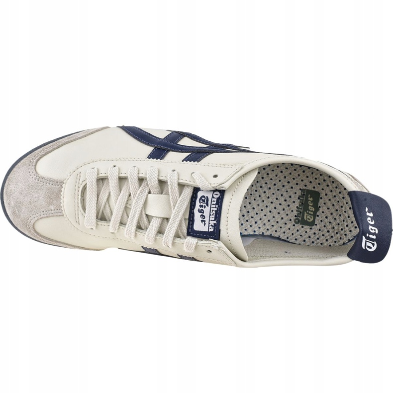 Asics Onitsuka Tiger Mexico 66 U DL408-1659 scarpe beige blu navy 2