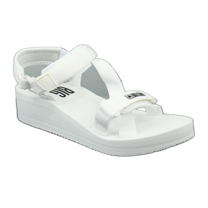 Sandali in tessuto Big Star 274A351 bianco bianca 1