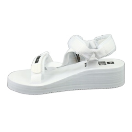 Sandali in tessuto Big Star 274A351 bianco 2