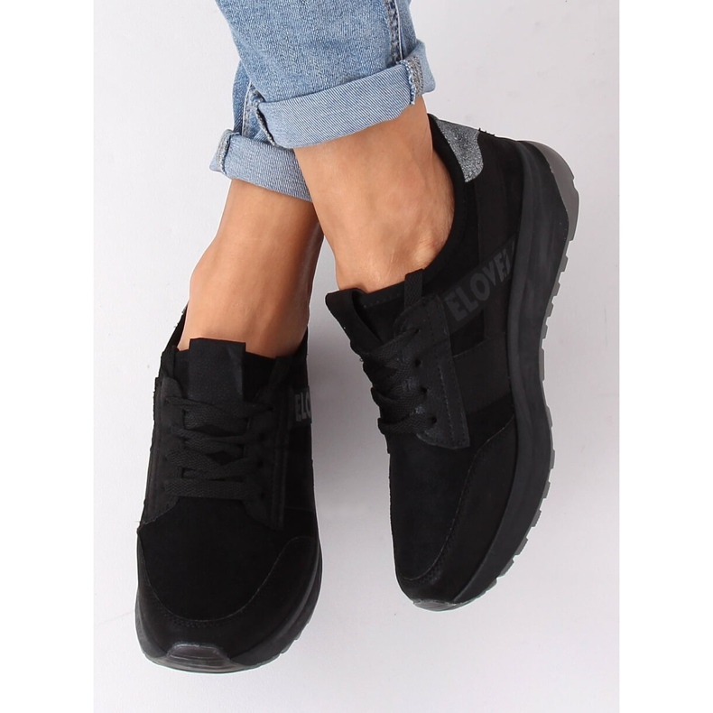 Scarpe sportive nere C8131 Negro nero 1