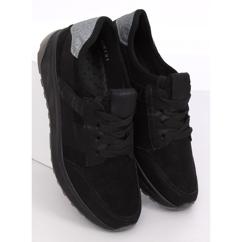 Scarpe sportive nere C8131 Negro nero 2