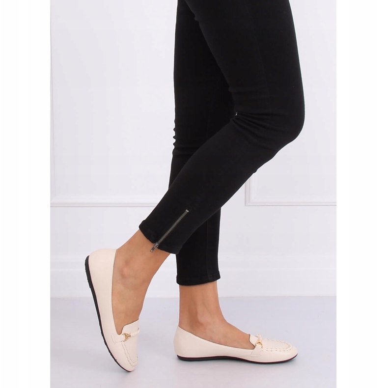 Mocassini donna beige A8636 Beige 2