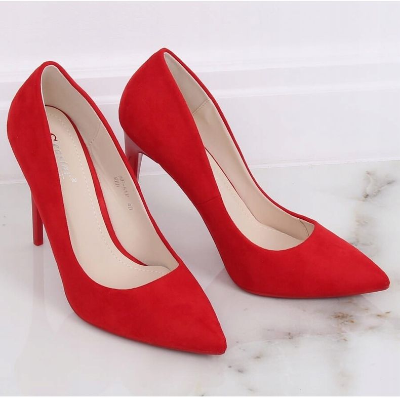 Pompe su un pin rosso NF-51P Rosso 1
