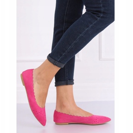 Ballerine traforate fucsia NK18P Fushia rosa 1