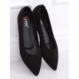 Ballerine nere traforate NK18P Black nero 2