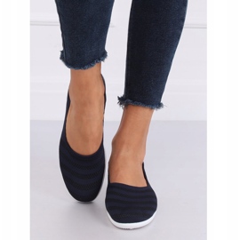 IC03 Ballerine in rete blu navy navy 1