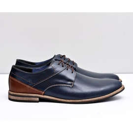 Bednarek Polish Shoes Scarpe Brogue da Uomo Bednarek Elegant Leather Navy Blue Marcelo blu navy 2