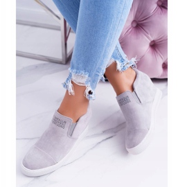 Sneakers Snekers da Donna Lu Boo Slip Grigie Kaori grigio 2