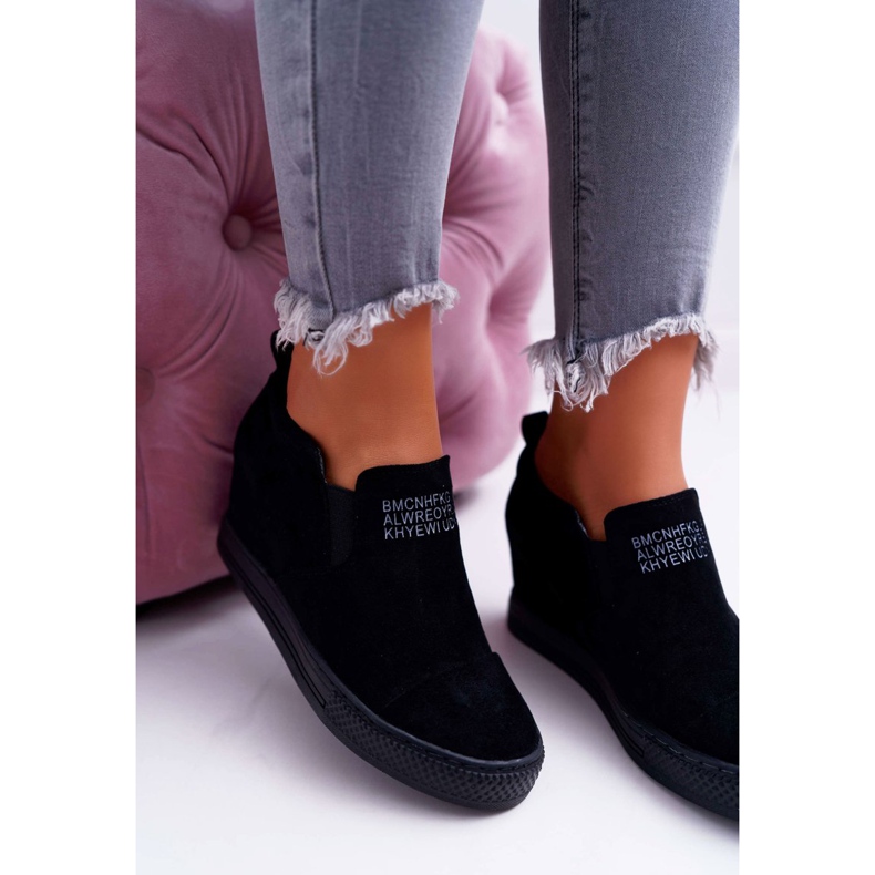 Sneakers Snekers da Donna Lu Boo Slip-on Nero Kaori 1