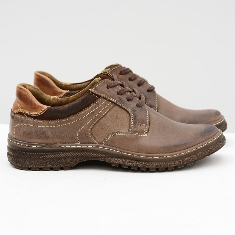 KOMODO Scarpe Ernesto Marrone Uomo Pelle Naturale 1