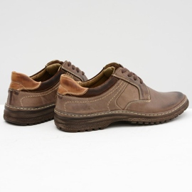 KOMODO Scarpe Ernesto Marrone Uomo Pelle Naturale 2