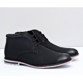 Stivali alti neri da uomo Stivali Jodhpur Ramirez nero 1