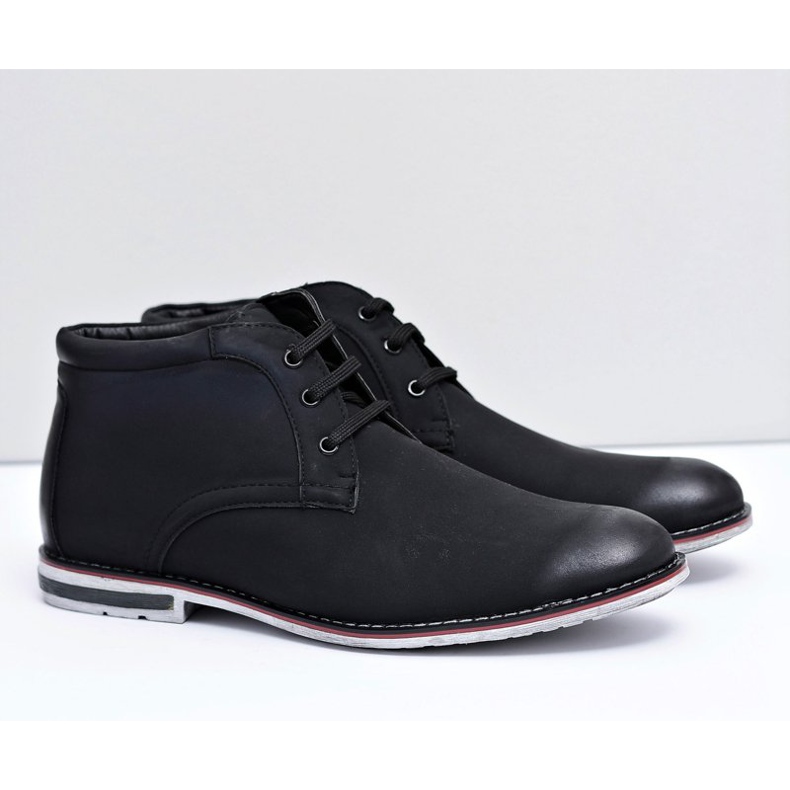 Stivali alti neri da uomo Stivali Jodhpur Ramirez nero 1