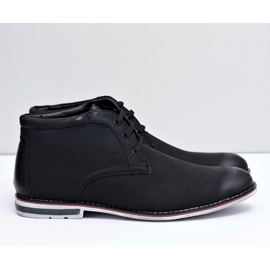 Stivali alti neri da uomo Stivali Jodhpur Ramirez nero 2