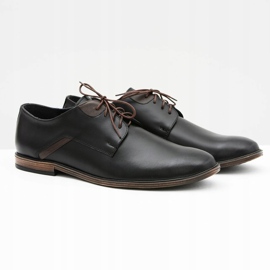 Bednarek Polish Shoes Scarpe brogue da uomo Bednarek Elegant Leather Black Edgardo nero 1