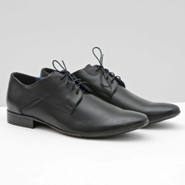 Bednarek Polish Shoes Scarpe Brogue da Uomo Bednarek Elegant Leather Nero Edmondo 1