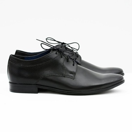 Gejms Scarpe Formali Classiche Uomo in Pelle Ercole nero 1